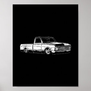 Clic 1967 C10 LKW C10 LKW Custom 10  Poster