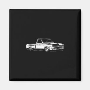 Clic 1967 C10 LKW C10 Truck Custom 10  Magnet