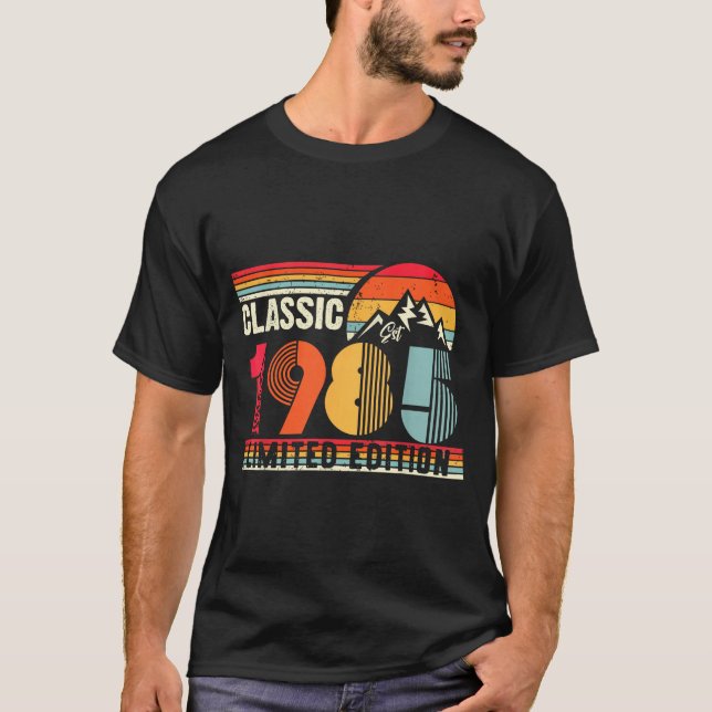 Clic 1985 Limited Edition 40 Year Old 40th Birthda T-Shirt (Vorderseite)