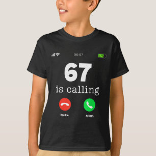 Clic 67 appelle T-shirt drôle six sept mème
