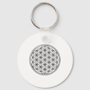 Clic Blume des Lebens Heilige Geometrie Yoga New A Schlüsselanhänger
