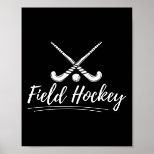 Clic Field Hockey Spieler Poster