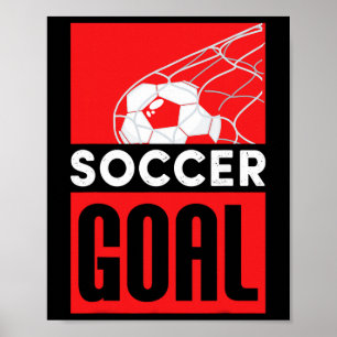 Clic Footll Design Für Spieler Und Fans, Fußball-F Poster