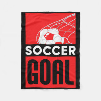 Clic Fußball-Design für Spieler und Fans, Fußball  Fleecedecke