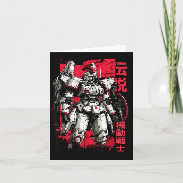 Clic Japanese Legendary Mecha Warrior Robot  Karte (Vorderseite)