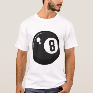 Clic Magic 8 Aight Ll Billiards Billard Billardspi T-Shirt