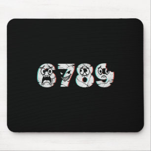 Clic Mathe-Witz Wahre Geschichte 6 7 8 9 Lustig Re Mousepad