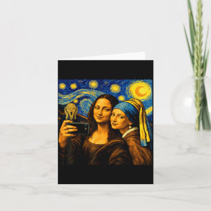 Clic Meisterwerk Selfie Malen Sie Die Sterne Kunst Karte