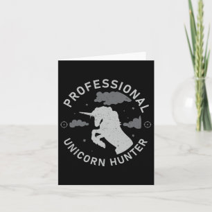 Clic Unicorn Jagdsaison - ein schmutziges Poly Uni Karte