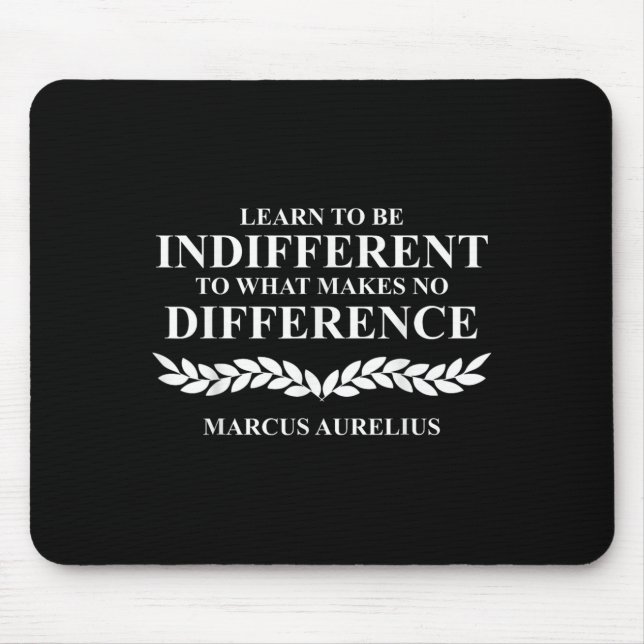 Clical Rome Stoic Philosophy Caesar Marcus Aureliu Mousepad (Vorne)