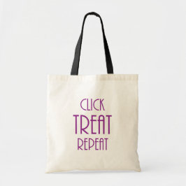 "Click Leckerei Repeat" Tote Bag Tragetasche