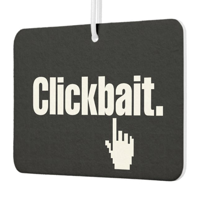 Clickbait. Autolufterfrischer (Links)