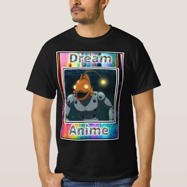 Clicker Fish Dream Anime T-Shirt (Vorderseite)