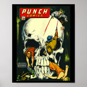 Clickmonster Poster Horror Comic Book