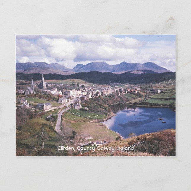 Clifden, Landkreis Galway, Irland Foto Postkarte (Vorderseite)