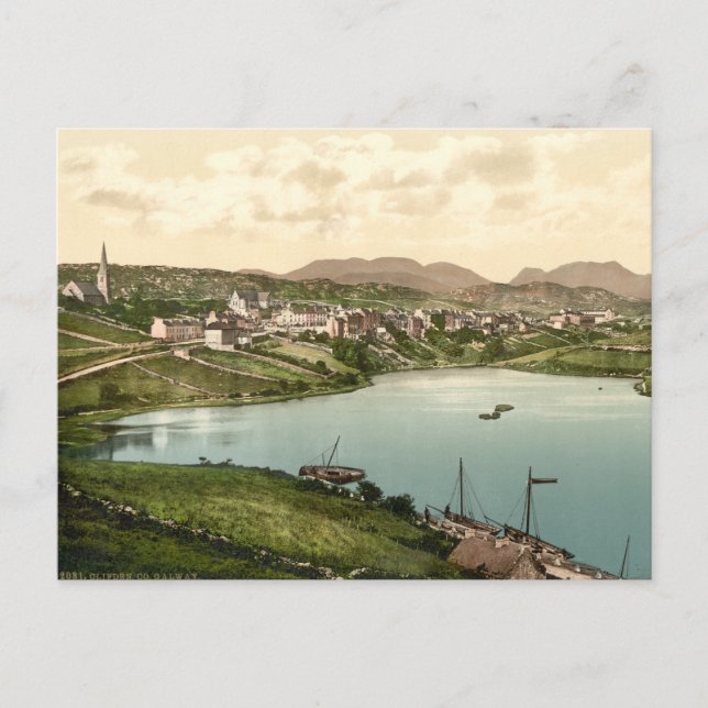 Clifden, Landkreis Galway, Irland Postkarte (Vorderseite)