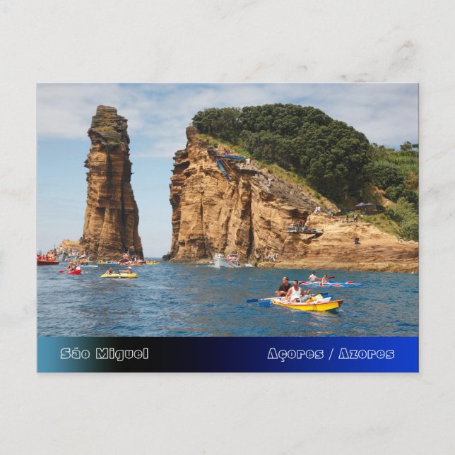 Cliff Diving Event Postkarte (Vorderseite)