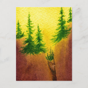 "Cliff Hanger #16" Landstraßen Postkarte