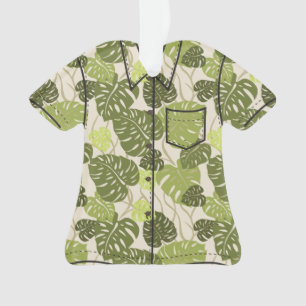 Cliff Hanger Hawaiianischer Monstera-Blatt Aloha-S Ornament