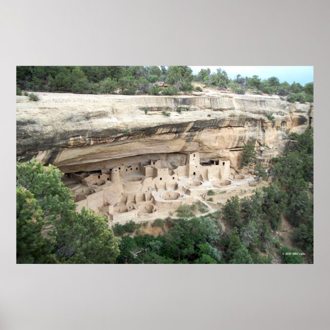 Cliff Palace Wide View Poster (Vorne)