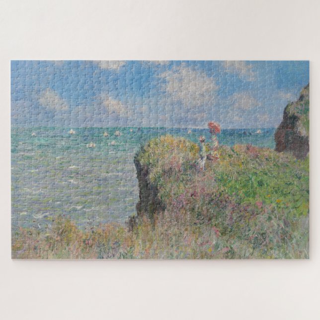Cliff Walk bei Pourville Monet (Horizontal)