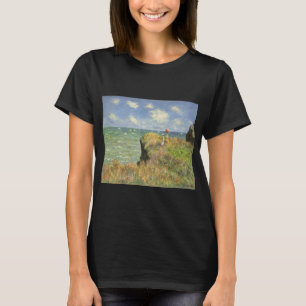 Cliff Walk in Pourville von Claude Monet T-Shirt