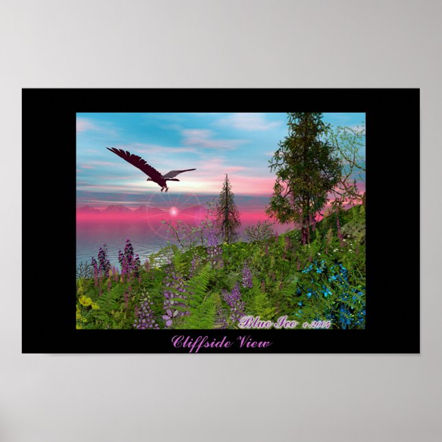 Cliffansicht Poster (Vorne)