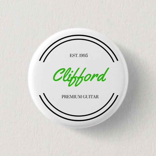 "Clifford " Button (Vorderseite)
