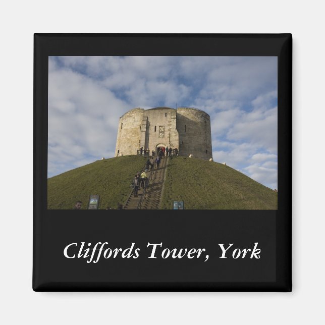 Cliffords Tower, York Magnet (Vorne)