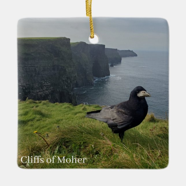 Cliffs of Moher, Ireland Christmas Ornament Rook (Vorderseite)