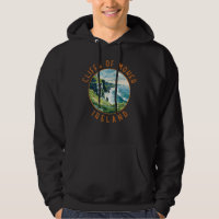 Cliffs of Moher Ireland Retro Distressed Circle