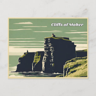 Cliffs of Moher Irland Postkarte