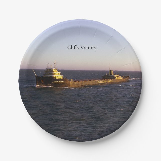 Cliffs Victory Paper Platte Pappteller (Vorderseite)