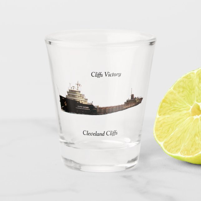 Cliffs Victory Shotglas Schnapsglas (Vorderseite)