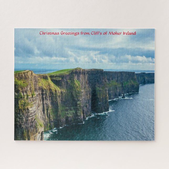 Cliff's von Moher Irland. Jigsaw Puzzle (Horizontal)