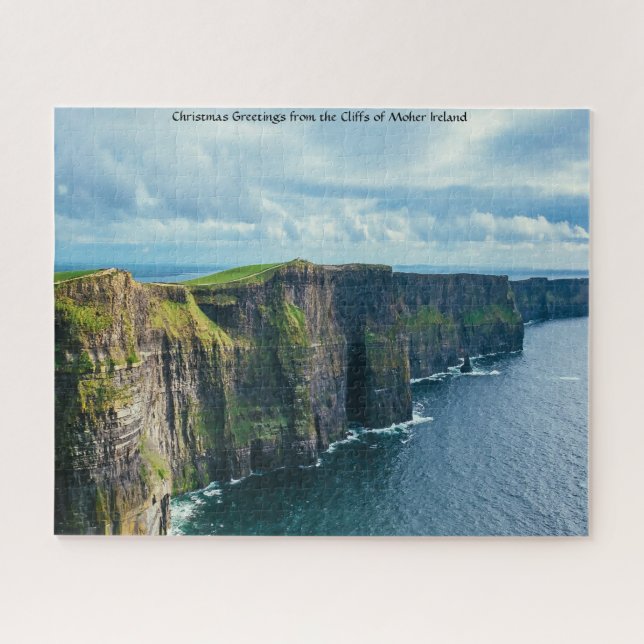 Cliff's von Moher Irland. Jigsaw Puzzle (Horizontal)