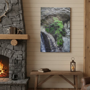 Cliffside Sentinel – Blue Ridge Fotografie Leinwanddruck