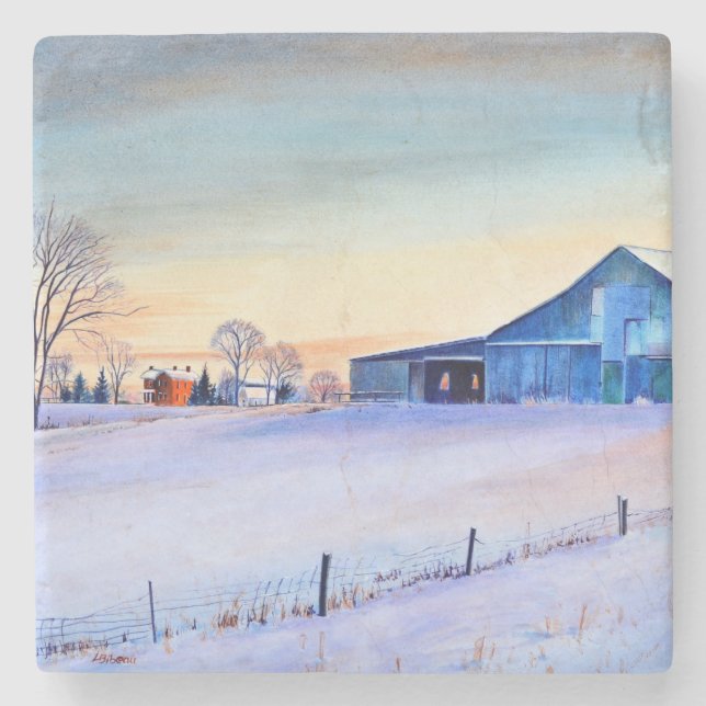 Clifty Creek Farm Steinuntersetzer (Vorderseite)