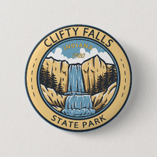 Clifty Falls State Park Indiana Badge