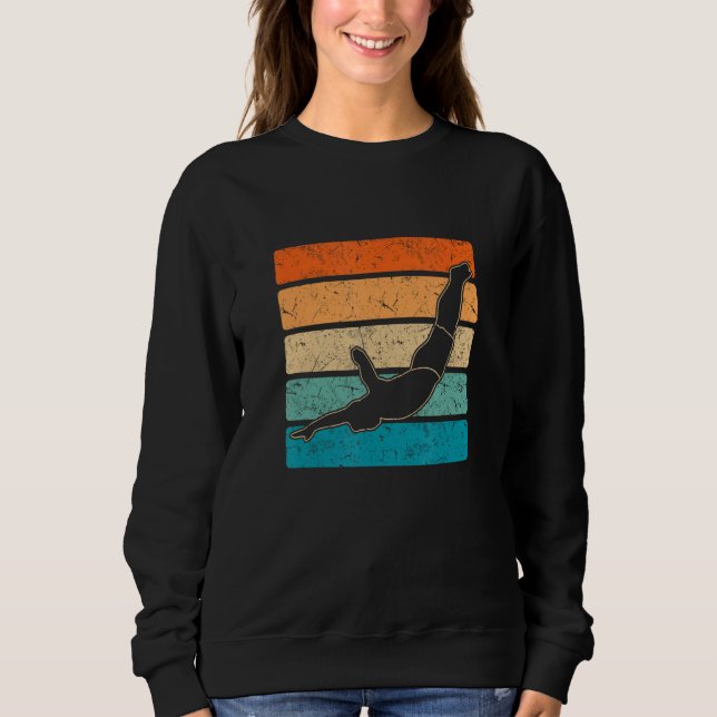 Clim-Sprung-Klammer-Springer Sweatshirt (Vorderseite)