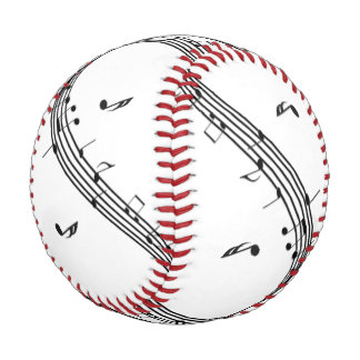 Climactic G Clef Music Baseball