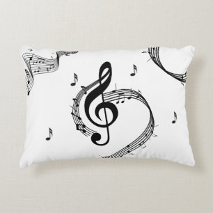 Climactic G Clef Music Dekokissen