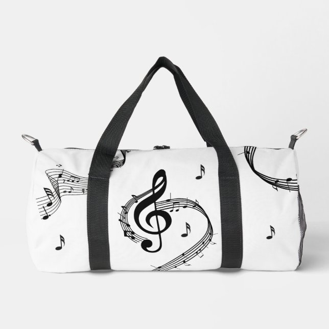 Climactic G Clef Music Duffle Bag (Vorderseite)