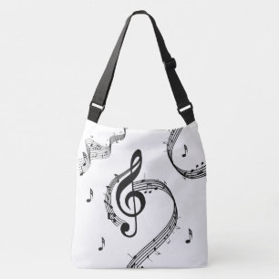 Climactic G Clef Music Tragetaschen Mit Langen Trägern