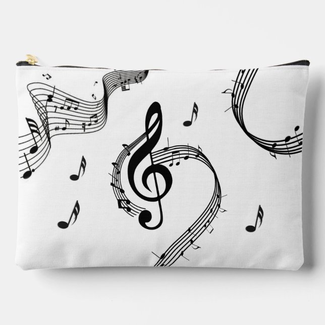 Climactic G Clef Music Zubehörtasche (Vorderseite)