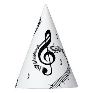 Climactic G Clef Partyhütchen