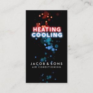 Climatisation Chauffage Carte de visite de refroid