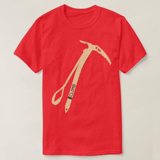 Climb Ice Ax Classic TShirt (Design vorne)