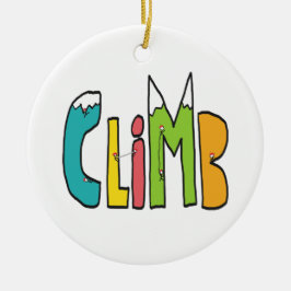 Climb Keramik Ornament