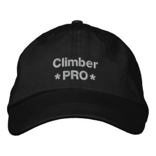 Climber Pro Bestickte Kappe